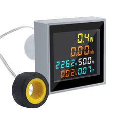 Mora Multi Function Digital Meter 6in1 AC 50-300V Voltmeter Ammeter LCD Display Voltage KWH Power Energy Meter