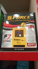 Force Hybrid F7 Series 80A MPPT Solar Charge Controller – 12V/24V Auto Detect