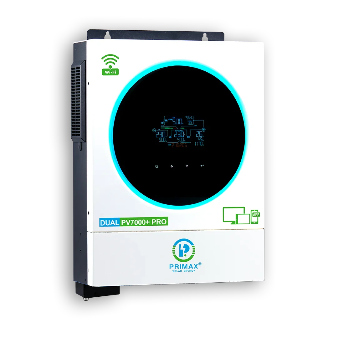 PRIMAX GALAXY PV7000+ Hybrid Solar Inverter 6KW with 7000W MPPT Solar Charge Controller