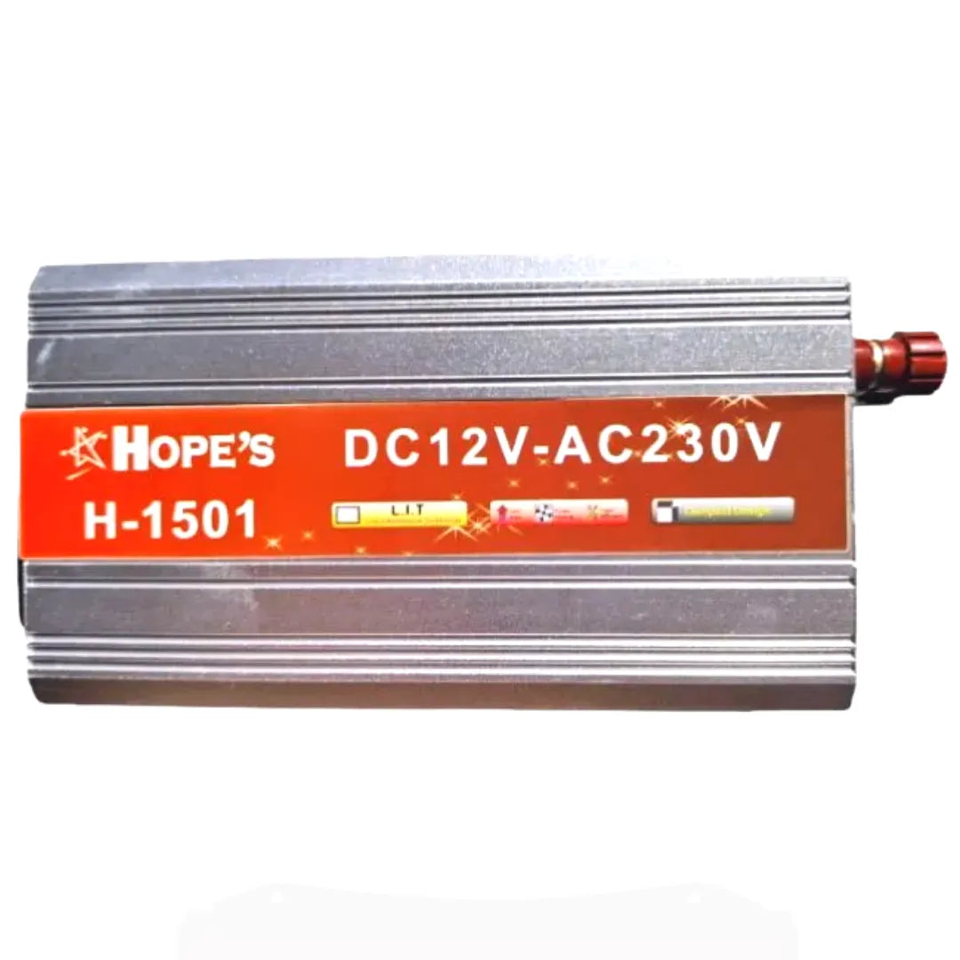 HOPE'S DC12V to AC230V Inverter Box – Model H+1501 Amp