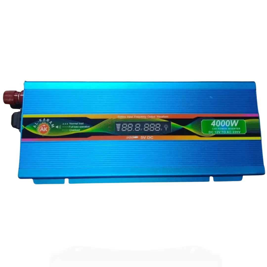 12V DC to 220V AC with Digital Display