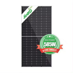 JINKO N-Type 585 Watt BIFACIAL DUAL GLASS Solar Panel
