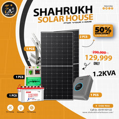 1kw Solar Panel System Package in Karachi-Shahrukh Solar House