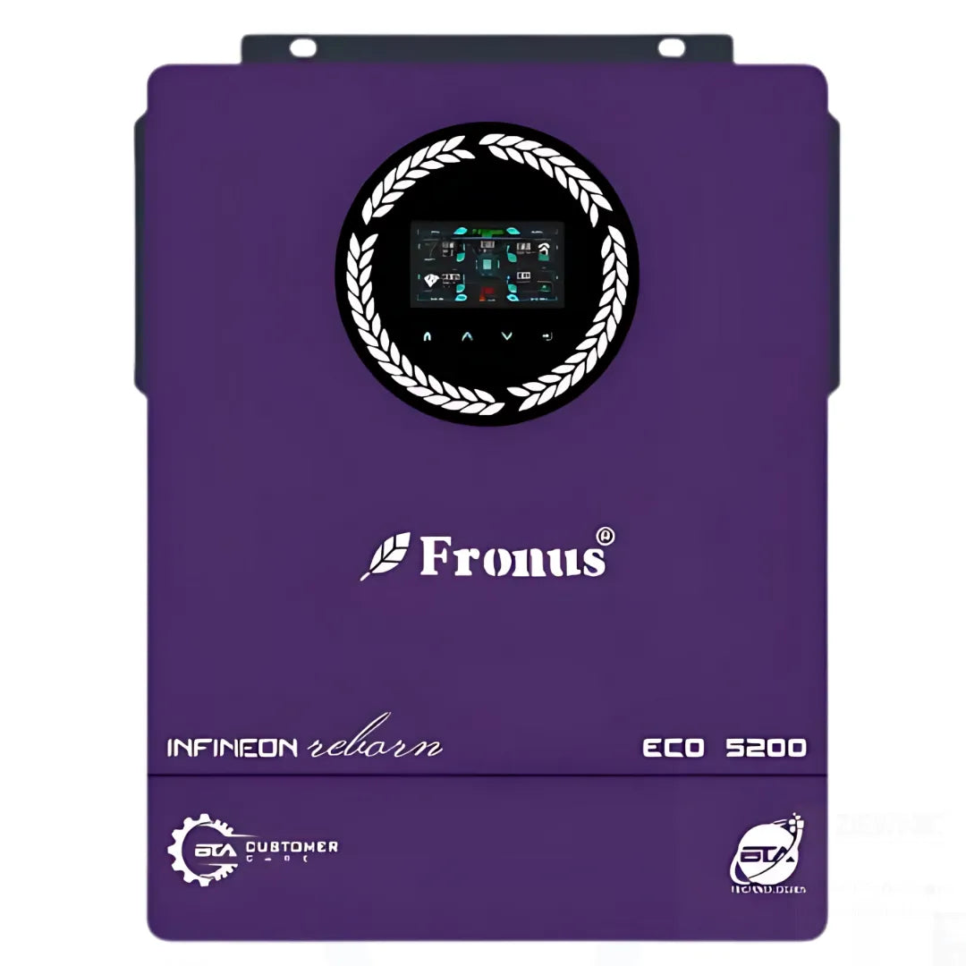 Fronus Infineon Reborn PV 5200 4.2KW Hybrid Inverter – ShahrukhSolarHouse