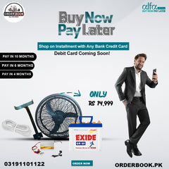 Baleno Fans 12 Volt 10 Amp Charger Exide Battery GR 60  40.76 4 Feet Wire  1 Wall Stand  Terminal Clip
