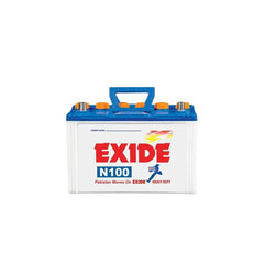 Exide Battery N 100 75 AH 11 Plate Battery Exide Battery Without Acid 6 Months Brand Warranty