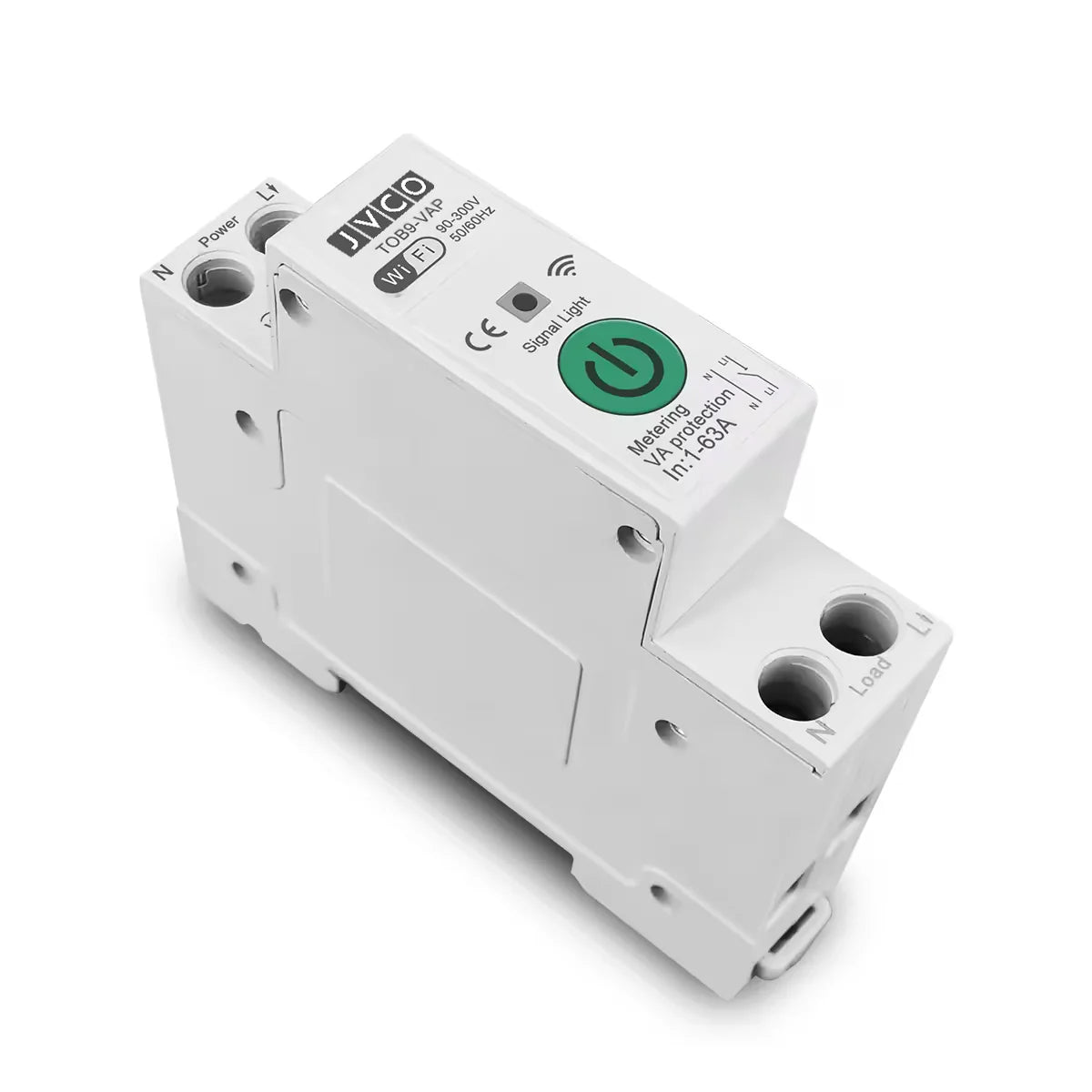 JVCO TOB9-VAP 8in1 63A WIFI Smart Switch with Monitoring and Protection