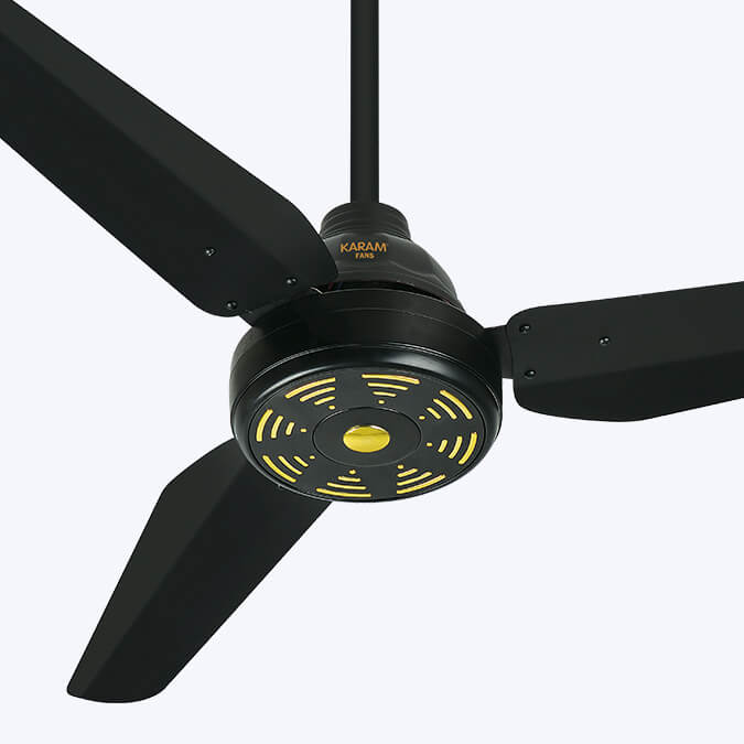 Karam AC/DC Inverter Ceiling Fan – Energy-Efficient Fan with 16H Battery Backup 30W