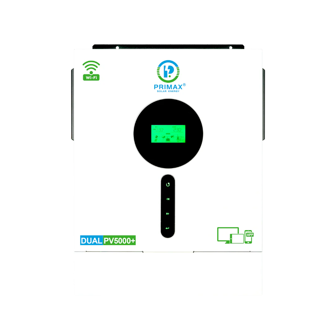 PRIMAX GALAXY PV5000+ Hybrid Solar Inverter 3.6KW with 5000W MPPT Solar Charge Controller
