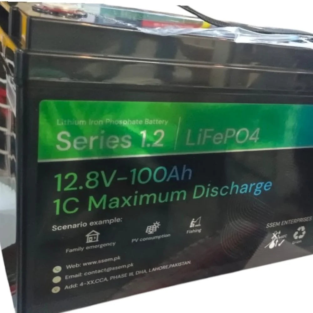 REVOLT BY DYNESS LITHIUM ION BATTERY 12.8 V 100 AH 1.28 kWh